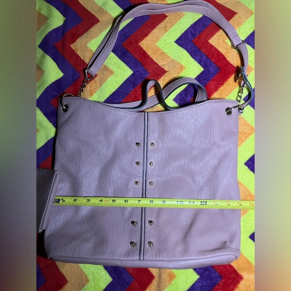 Jessica Simpson Studded
Hobo Handbag additional wallet included - Picture 5 of 8